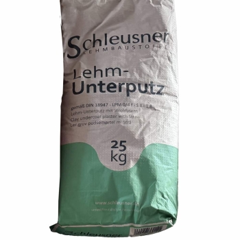 Schleusner Lehmunterputz – tynk gliniany podkładowy  (BigBag), naturalnie wilgotny